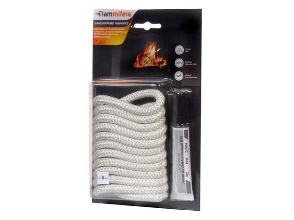 Urban Outdoor brandsäker maskeringstejp 8 mm 2,5 m + lim