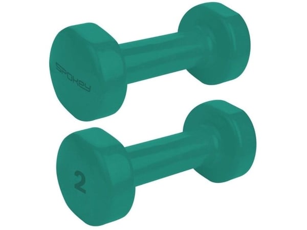 Spokey manualer Shape 2 x 2 kg grønne