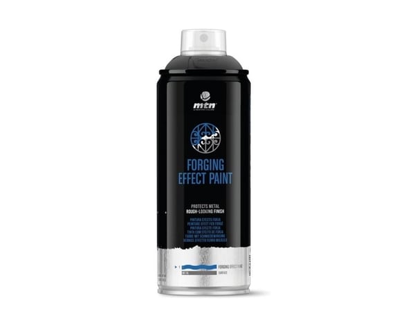 Aerosol färg AEROZ forged effect black 400 ml