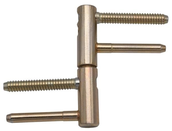 DOOR HINGE TRIO 14 DZ ZN YELLOW