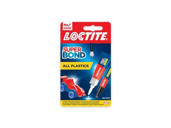 LOCTITE SUPER BOND ALL PLASTICS 2g+4ml