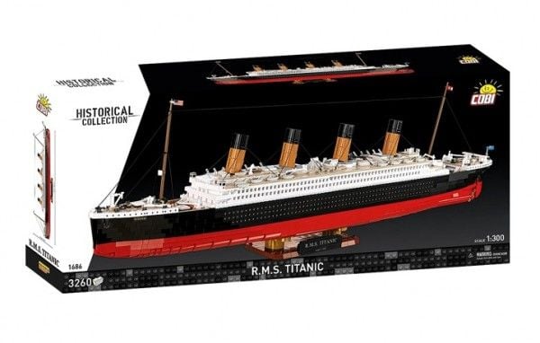 R.M.S Titanic klosser 3260 deler