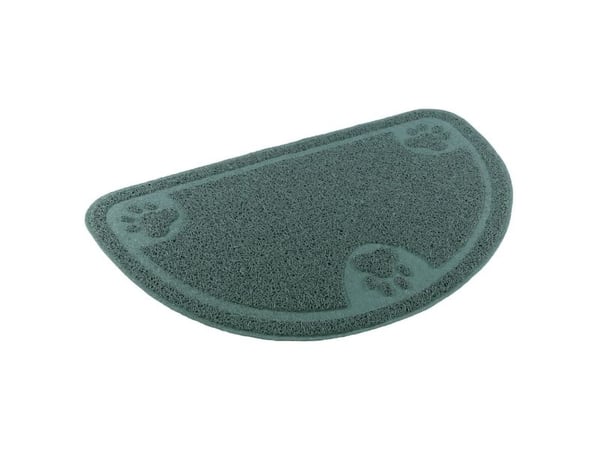 Ferplast kattskrabare mattor 58,8 × 36,3 × 0,5 cm gummi mörkgrön