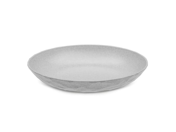 koziol Club M, Sopptallrik, Rund, Termoplast, Grå, 22 cm, 35 mm