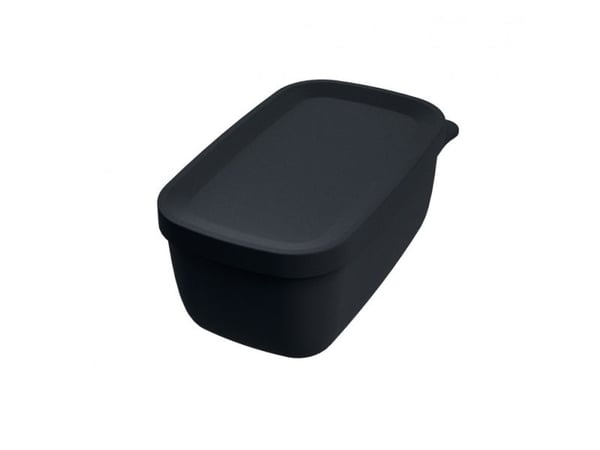koziol 3199526, Lunsjbeholder, Svart, Monotone, 81 mm, 124 mm, 53 mm