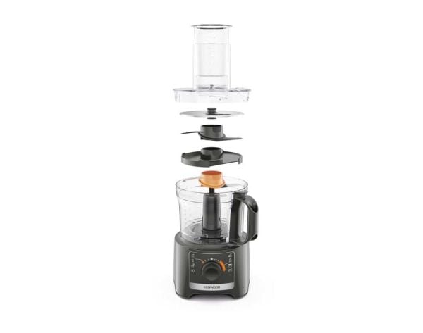 Kenwood MultiPro Compact FDP31.360GY, 2,1 L, Grå, Svingbar, 1,2 L, Plast, Rustfritt stål