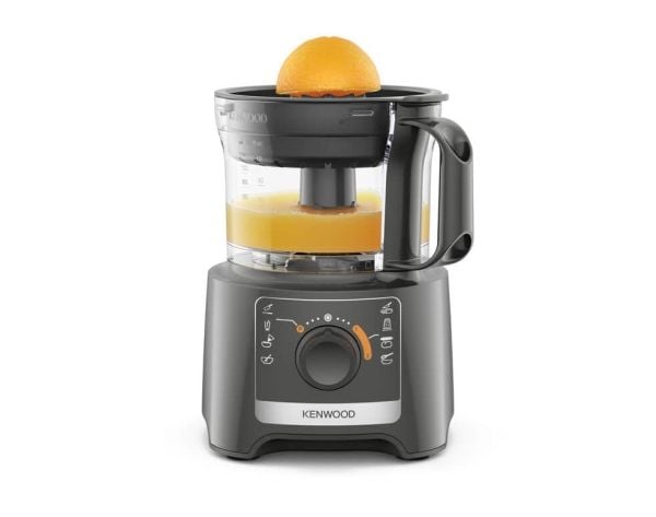 Kenwood MultiPro Compact FDP31.360GY, 2,1 L, Grå, Svingbar, 1,2 L, Plast, Rustfritt stål