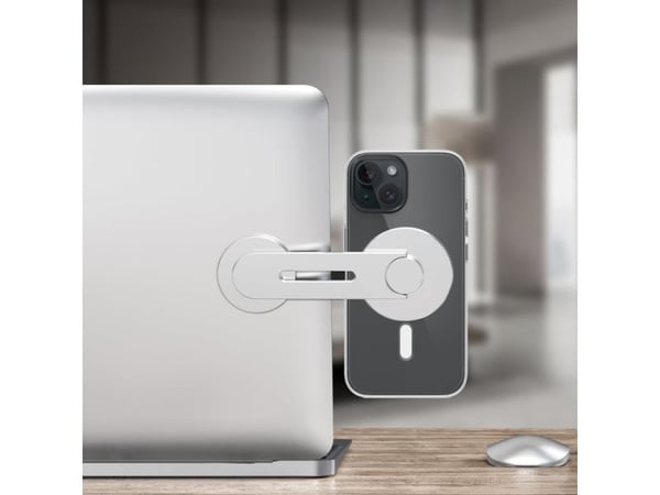 PURO PUHMAGMOUNTSIL, Mobiltelefon/Smartphone, Passiv holder, Laptop, Aluminium