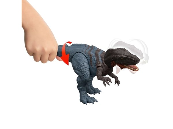 Jurassic World WILD ROAR Abelisaurus, 4 År, Blå, Brun, Plast
