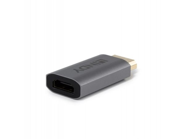 Lindy 41095, DisplayPort, HDMI Type A, Grå