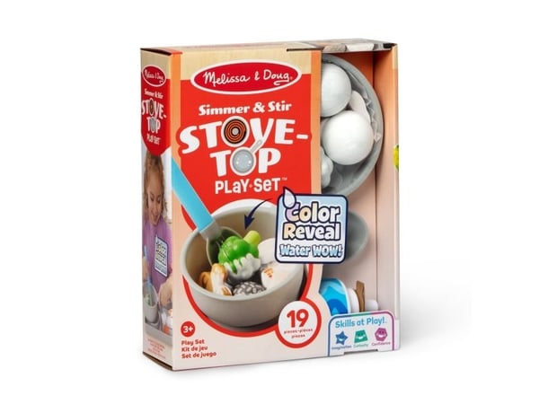 Melissa & Doug MPP PYS SimmernStir Stove Top Plyst GML, 3 år