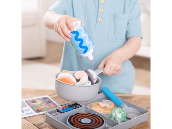 Melissa & Doug MPP PYS SimmernStir Stove Top Plyst GML, 3 år