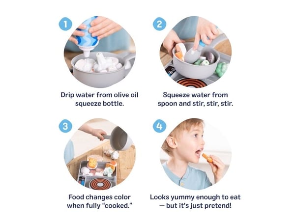 Melissa & Doug MPP PYS SimmernStir Stove Top Plyst GML, 3 år