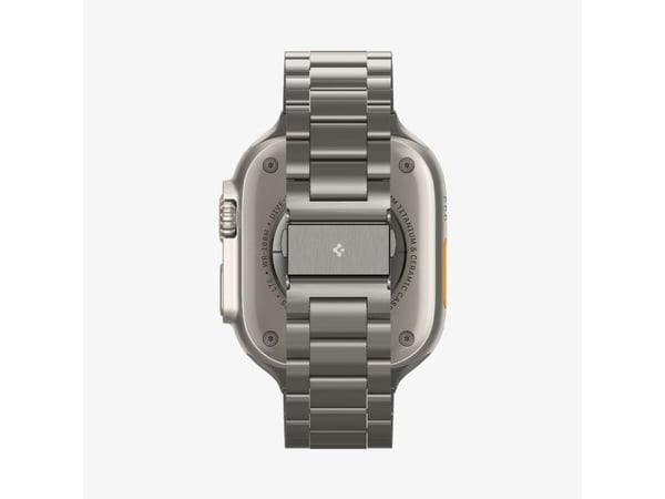 Spigen Modern Fit Titanium, Band, Smartklokke, Titan, Apple, Apple Watch Ultra (49mm), Apple Watch Ultra 2 (49mm), Rustfritt stål