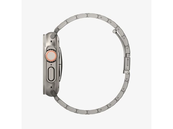 Spigen Modern Fit Titanium, Band, Smartklokke, Titan, Apple, Apple Watch Ultra (49mm), Apple Watch Ultra 2 (49mm), Rustfritt stål