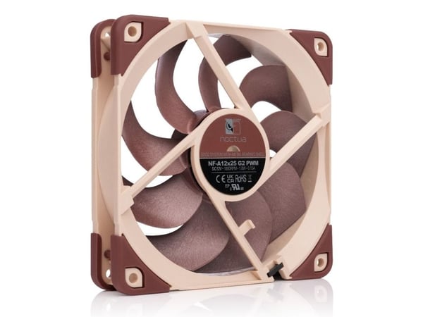 Noctua NF-A12x25 G2 PWM - Kabinettvifte - 120 mm - brun