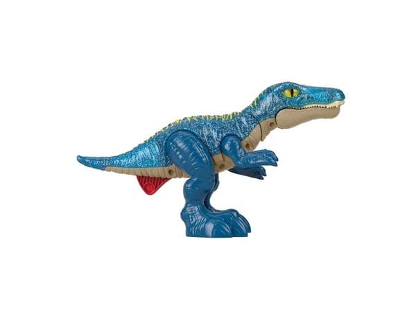 Fisher-Price Imaginext Jurassic World Growl & Glow Baryonyx-dinosaurleketøy med lys, lyder og glefsebevegelse, 3 år, Flerfarget
