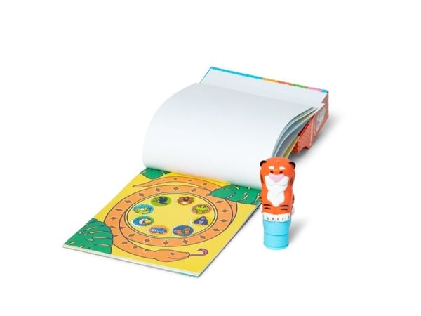 Melissa & Doug MAC STW StckrWowActvtyPadSetTiger GML, 300 stykker, 3 år, Flerfarget