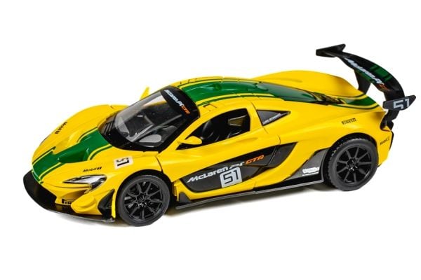 McLaren P1 GTR 1:24 die-cast, gul