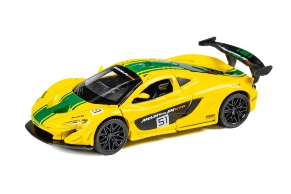 McLaren P1 GTR 1:43 die-cast, gul
