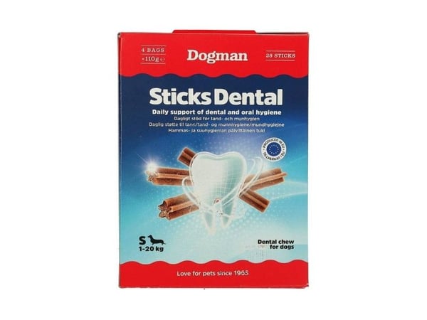 Dogman Sticks Dental Small 28p 10cm