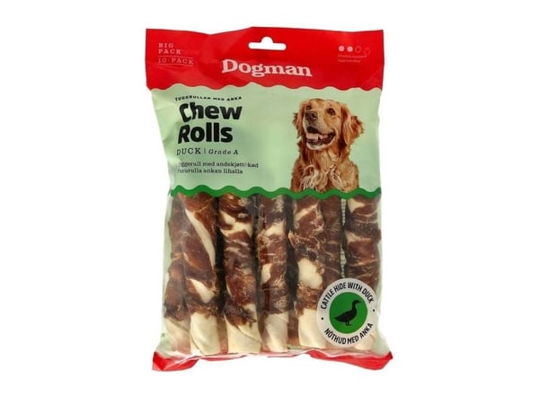 DOGMAN pureskelurullat 10-pakkaus