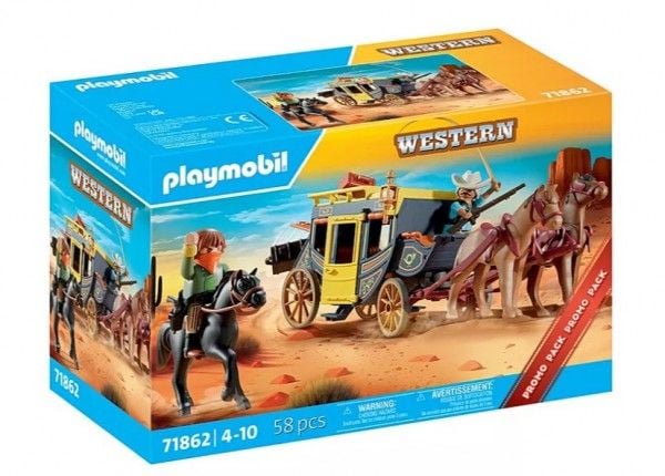 Playmobil Western 71862, Action/ Eventyr, 4 år, Flerfarget, Plast
