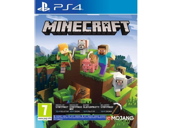 Minecraft + PL/EU startpakke (PS4)