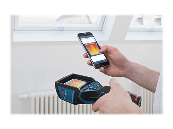 Bosch GTC 400 C Professional - Termo- og visuell lyskamerakombinasjon - kompakt - 0.0192 MP - Wireless LAN