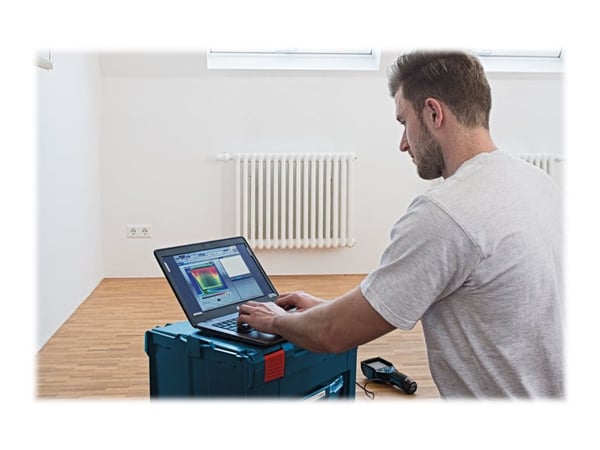 Bosch GTC 400 C Professional - Termo- og visuell lyskamerakombinasjon - kompakt - 0.0192 MP - Wireless LAN