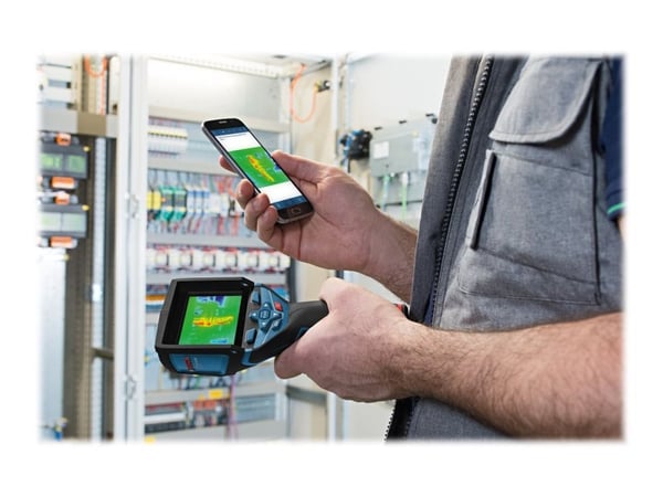 Bosch GTC 400 C Professional - Termo- og visuell lyskamerakombinasjon - kompakt - 0.0192 MP - Wireless LAN