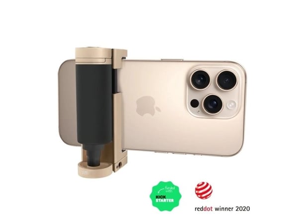 "Just Mobile ShutterGrip? 2 smarte kamerakontroller for smarttelefonen din - gull