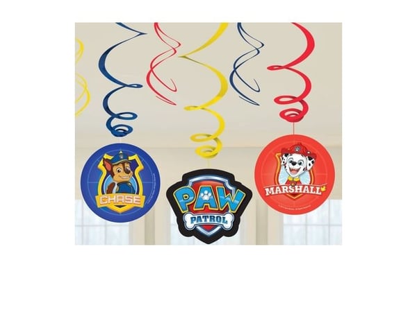 Paw Patrol loftspiraler