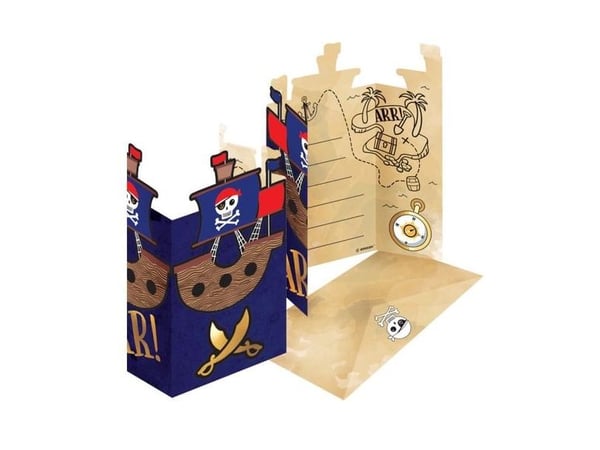 Piratinvitasjoner
