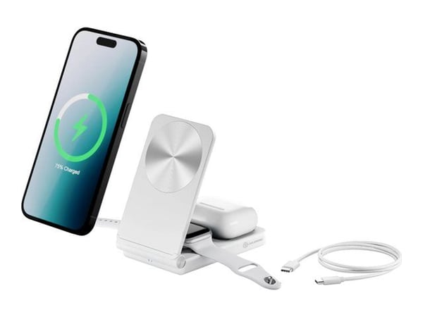 ALOGIC A31FWCWH, Sisätila, USB, Langaton lataaminen, Valkoinen