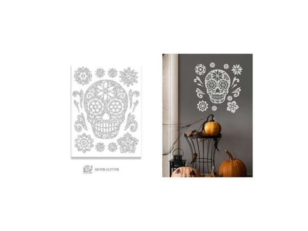 Glimmer kranie stickers
