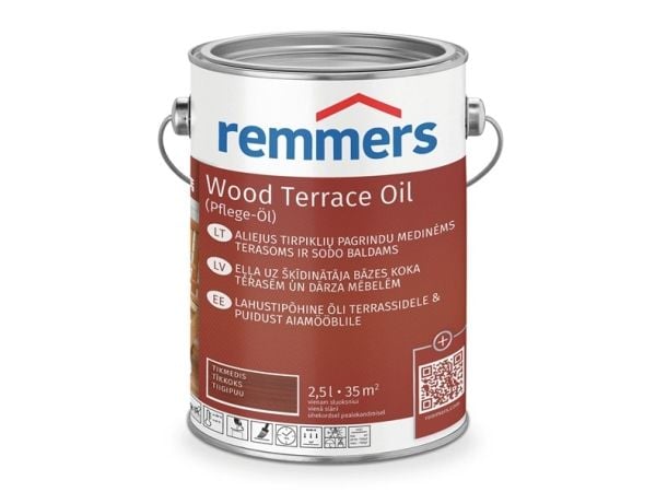 Remmers Terrace Oil Care Tikas 2.5L öljynhoitoaine 2.5L