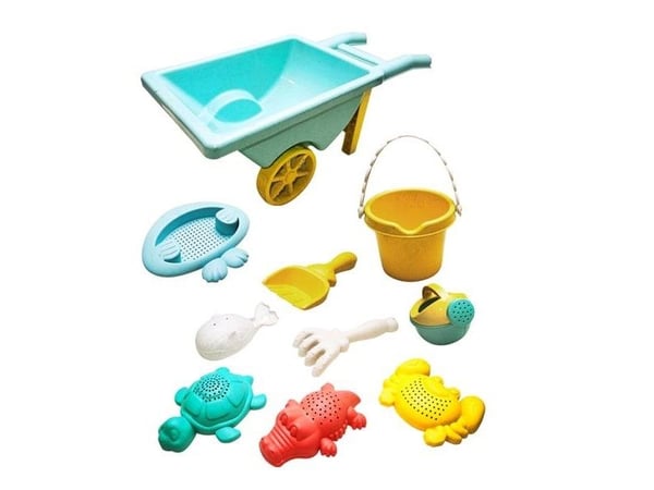 TOY BEACH SET sandsæt kärrvagn M985