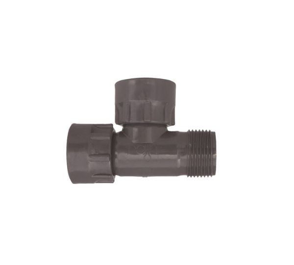 PVC T-rør m/OR 1IN FX1IN FX1IN M