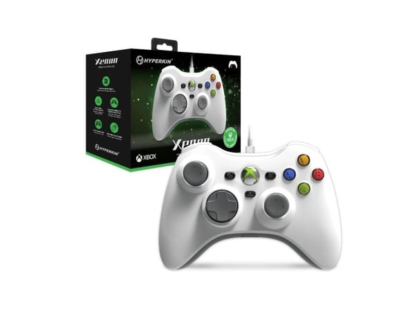 Hyperkin Xenon - Håndkonsoll - kablet - hvit - for Microsoft Xbox Series S, Microsoft Xbox Series X, Microsoft Xbox One, PC