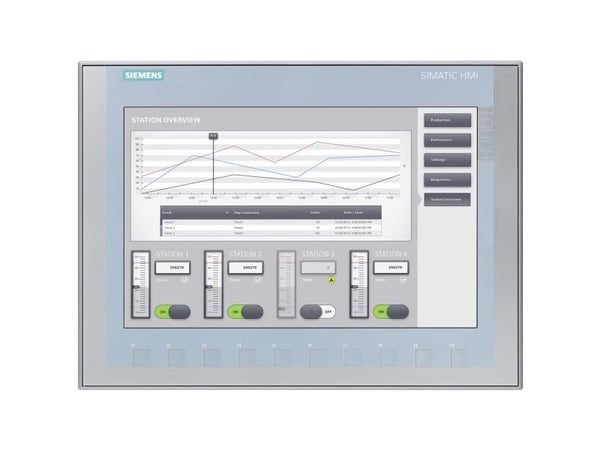 Siemens 6AV2123-2MB03-0AX0 PLC-näytön laajennus 24 V/DC