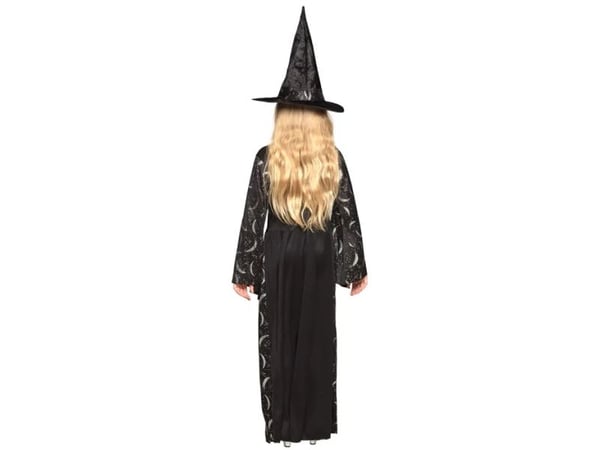 Boland 78031, Fancy kostyme, Barn, Jente, Halloween, Heks, Sort, Hvit