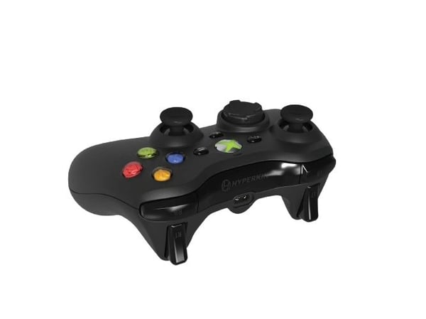 Hyperkin M01368-BK, Spelplatta, Xbox One, Xbox Series S, Xbox Series X, Knapp för vibration på/av, Kabel, USB, Svart