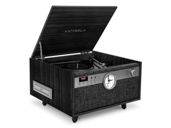 Victrola Century Signature, Remdriven skivtallrik, Svart, Plast, 33 1/3,45,78 RPM, A2DP, AVRCP, 10 m