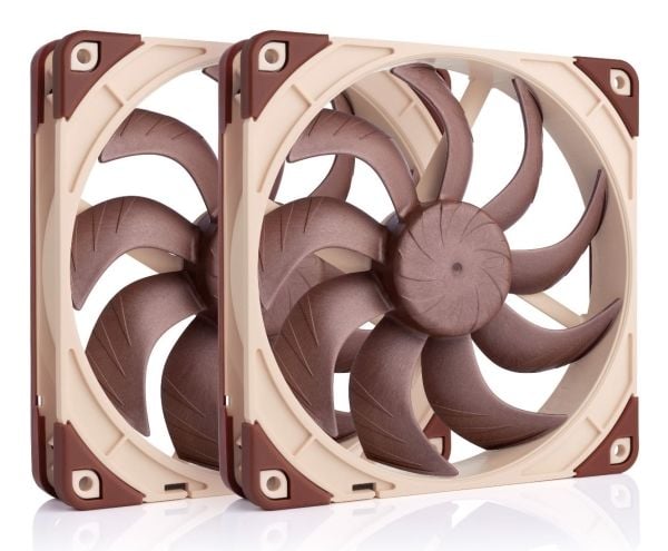 Noctua NF-A14X25 G2 PWM SX2-PP - Kabinettvifte - 140 mm (en pakke 2)