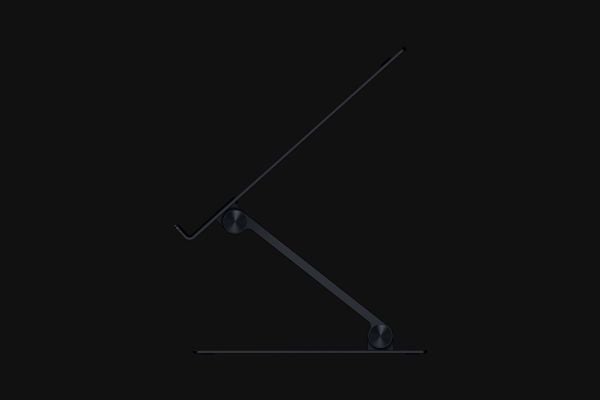 Razer høydejusterbart stativ for bærbar PC, svart
