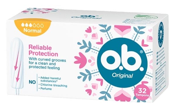 o.b. Original normal - tamponger - 32,0 tusen