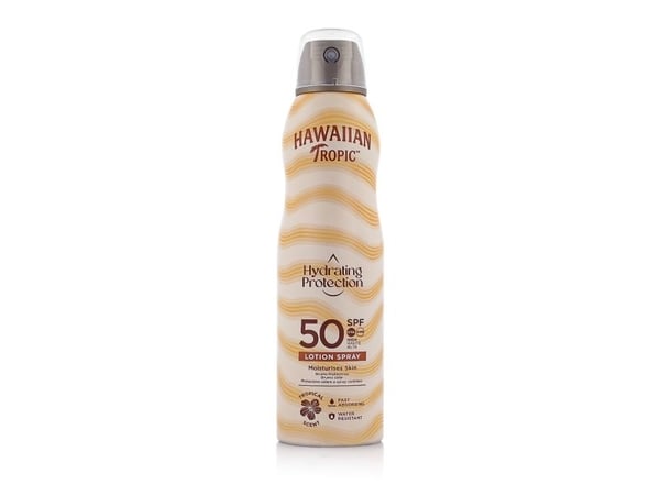 Hawaiian Tropic Sun Protection Mist Silk Hydration Hawaiian Tropic kosteuttava Spf 50 (220 ml) Hawaiian Tropic Sun Protection Mist Silk Hydration Hawaiian Tropic kosteuttava Spf 50 (220 ml)