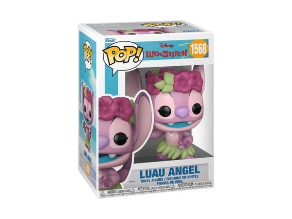 FUNKO POP! Luau Angel, Kerättävä toimintahahmo, Piirretty