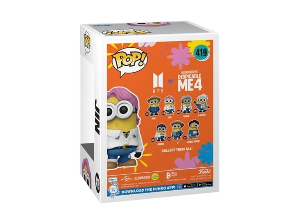 Funko POP Vinyl Minions BTS Jin